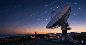 Ground station antenna tracking LEO satellites for TT&C operations, TT&C modems for LEO constellations: high-reliability solutions for satellite operations